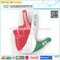 Cheer Leader PVC Inflatable Hands for Football Event